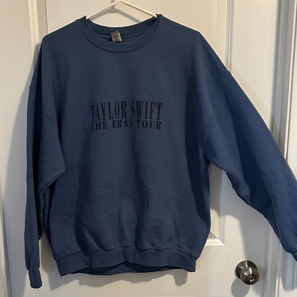 Taylor Swift The Eras Tour Blue Sweater